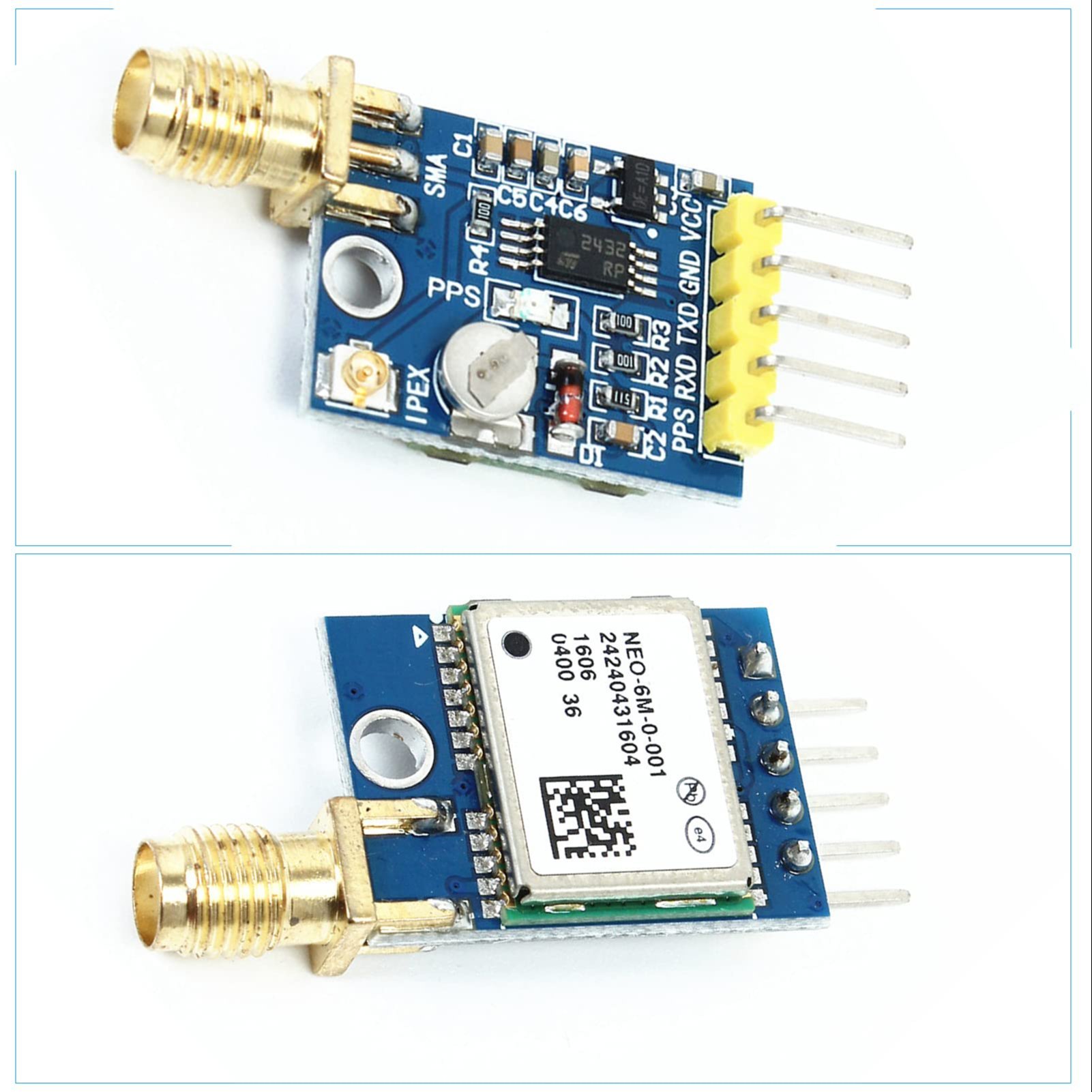  GPS NEO-6 + SMA Module