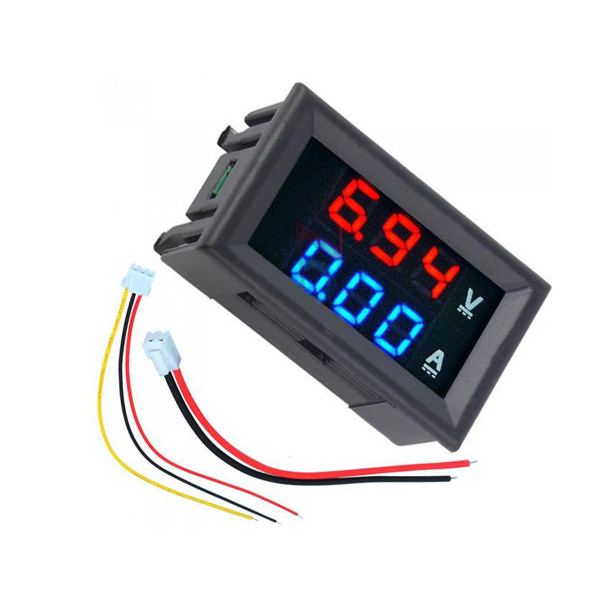 VOLTMETER & CURRENT METER  0-100V 0-10A