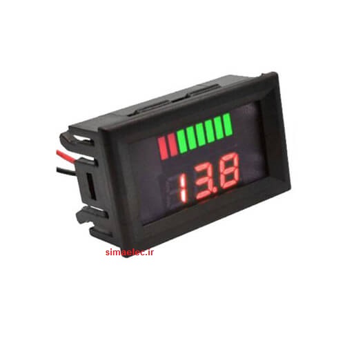 VOLTAGE & BATTERY CHARGE DISPLAY A001 MODULE