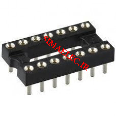 IC SOCKET 14 PIN ROUND HOLE