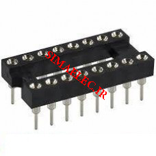 IC SOCKET 16 PIN ROUND HOLE