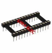 IC SOCKET 24 PIN ROUND HOLE