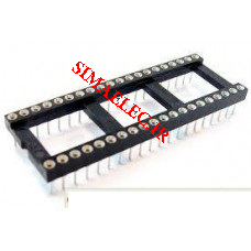 IC SOCKET 40 PIN ROUND HOLE
