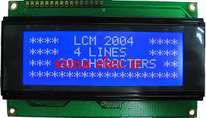 LCD 4*16 BLUE